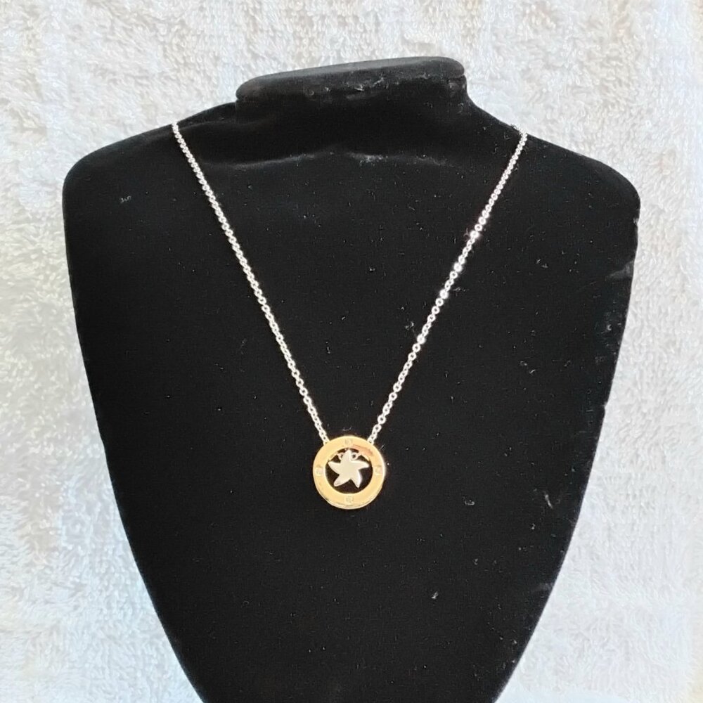 BNWOT 3/$25 Florence Scovel Gold/Star 20" Chain/Charm Fashion Jewelry!!